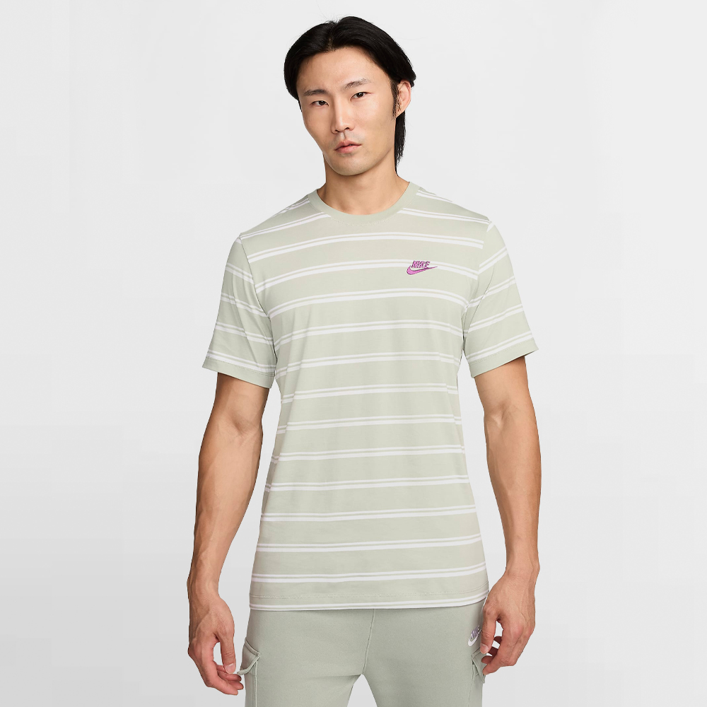 NIKE CAMISETA NSW TEE CLUB STRIPE - FZ5381 370