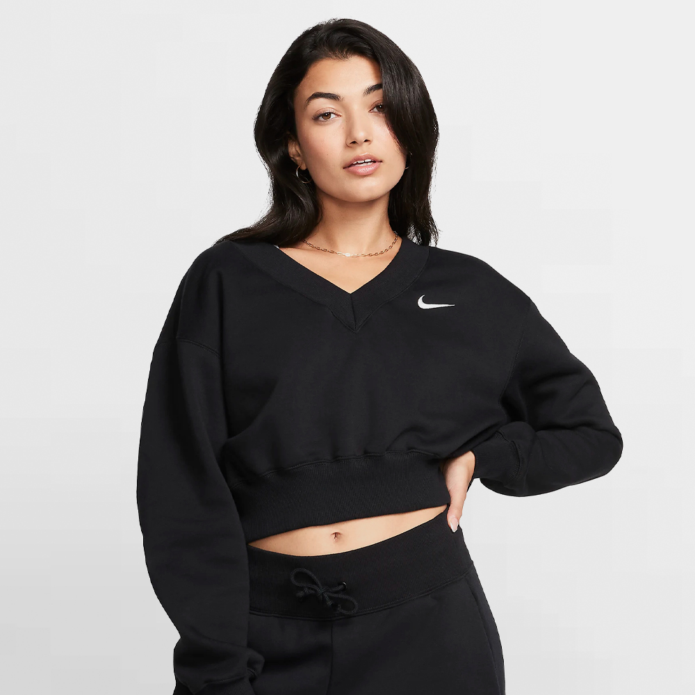 NIKE SUDADERA W. NSW PHOENIX FLEECE - FN3651 010