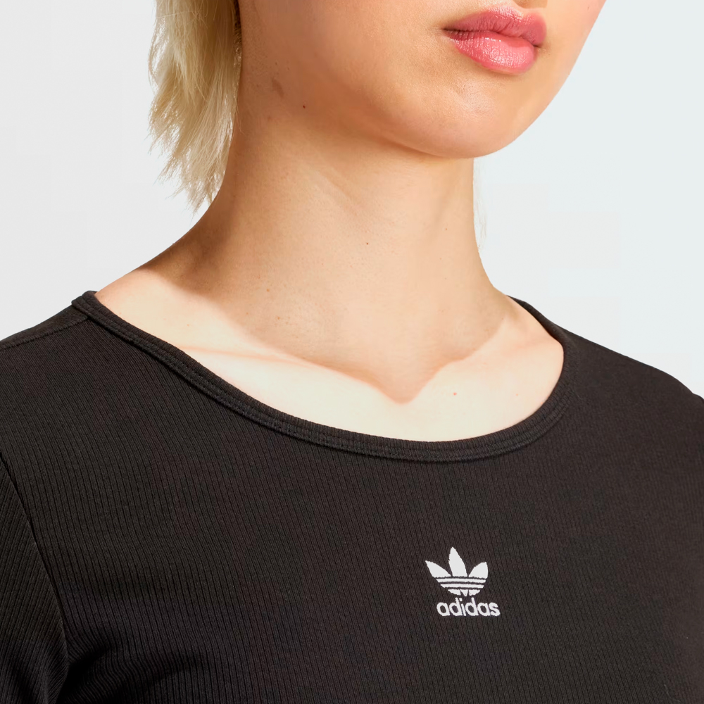 ADIDAS CAMISETA M/L W. ESS CROP LS - IW5725