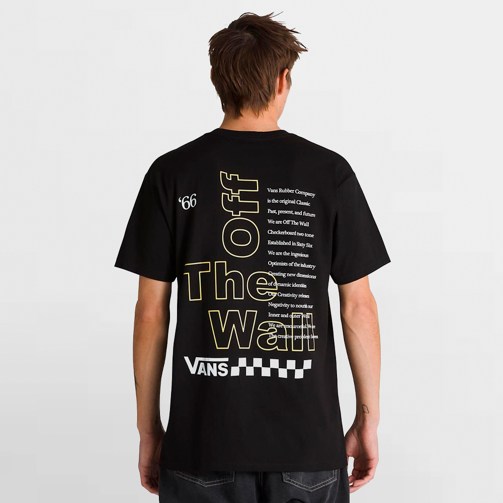 VANS CAMISETA POSTED SS - N000HFTBLK