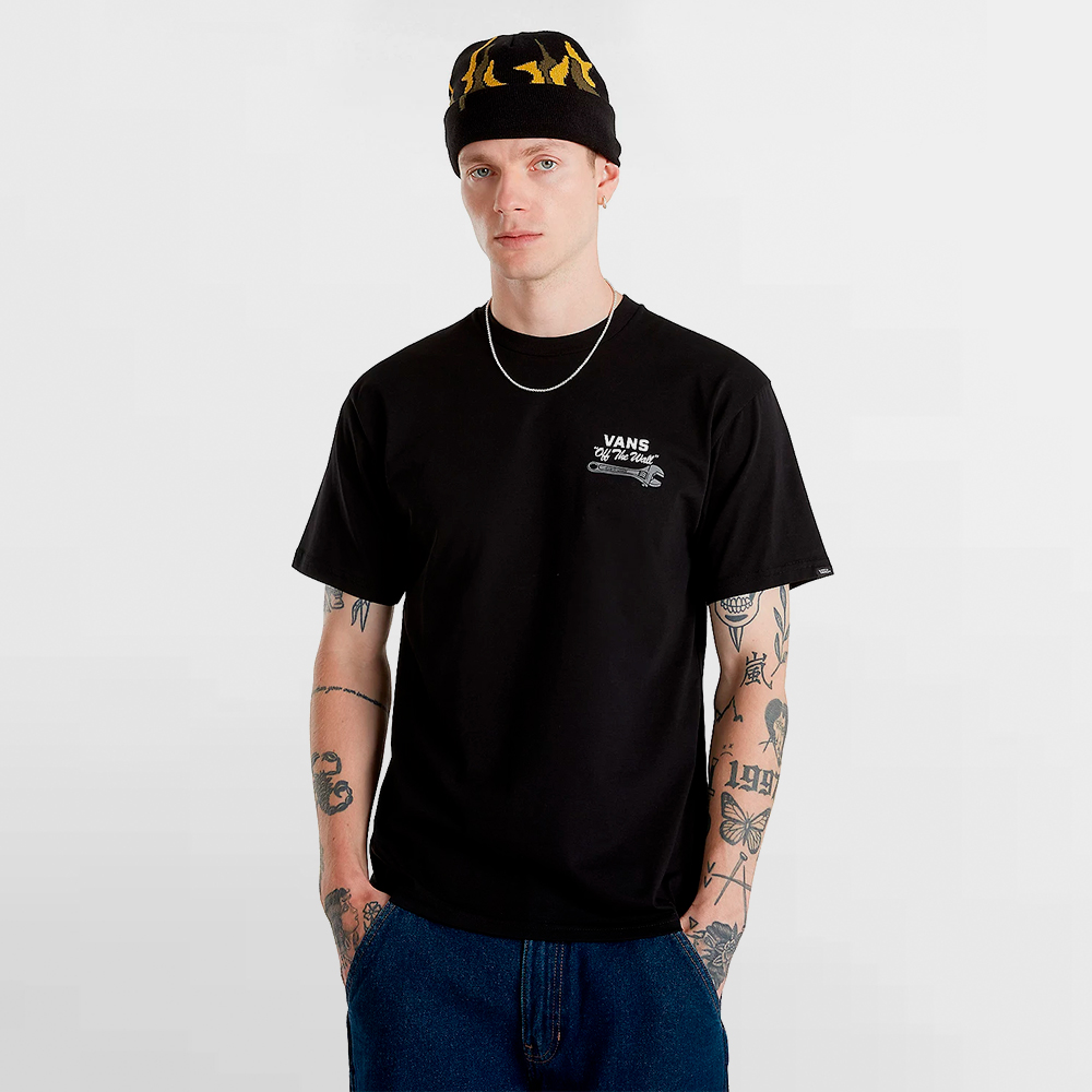 VANS CAMISETA WRENCHED SS - VN000J4CBLK