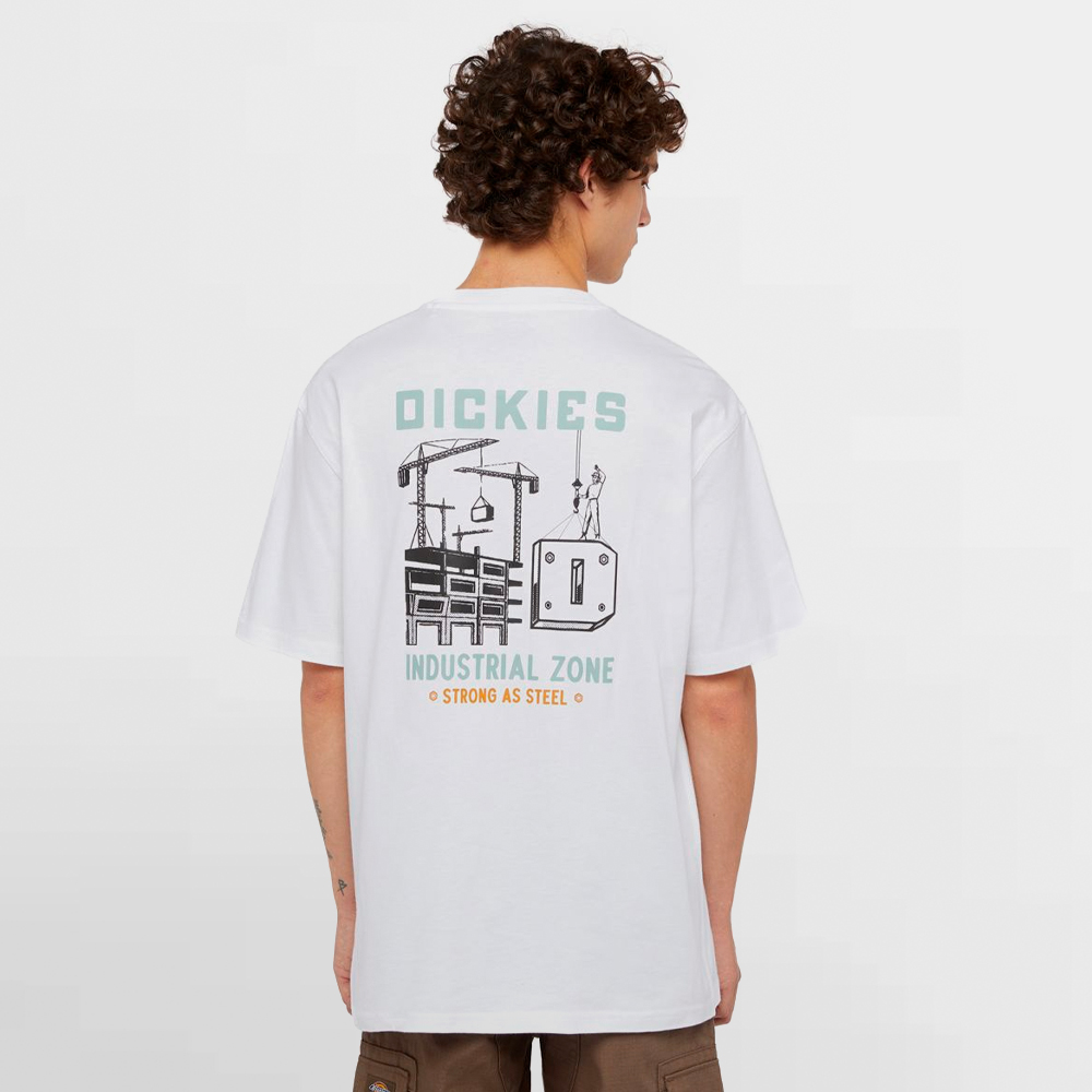 DICKIES CAMISETA INDUSTRIAL ZONE TEE - DK0A86390WH