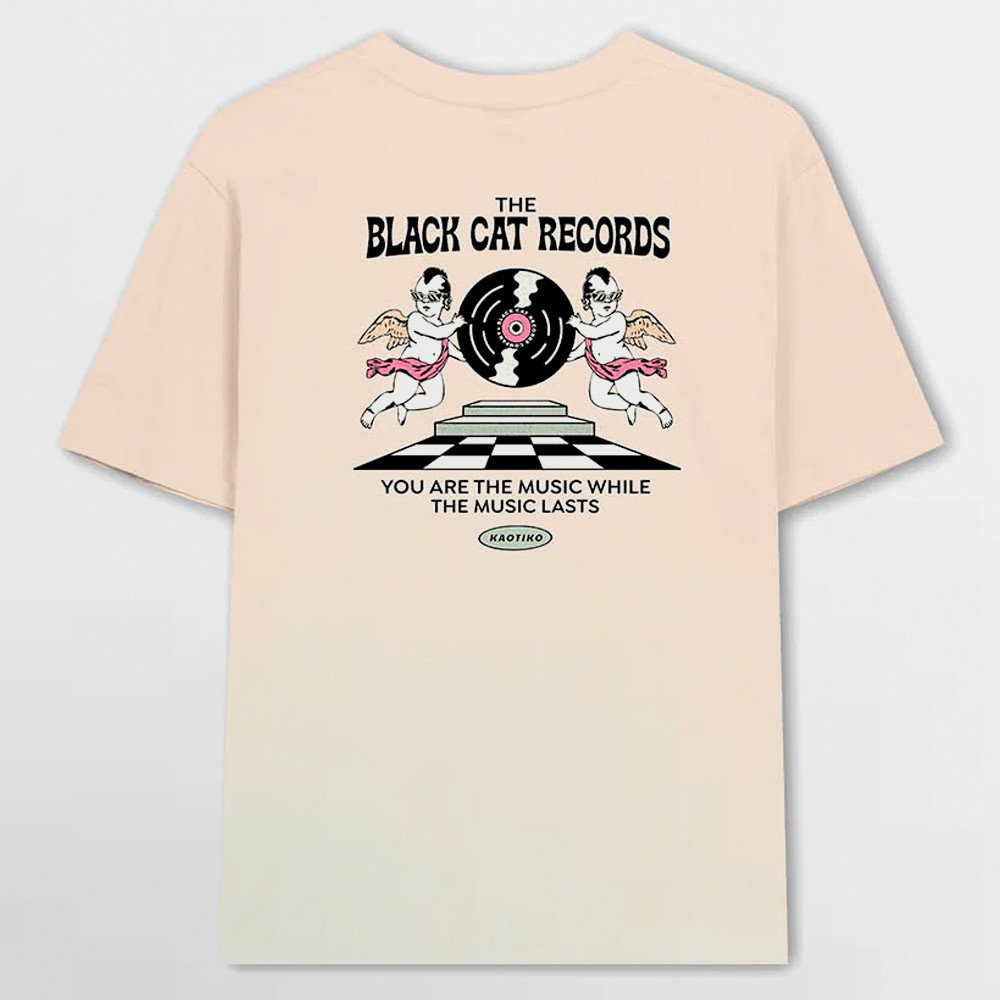 KAOTIKO CAMISETA WASHED THE BLACK CAT ANGELS - AP062-01-G002