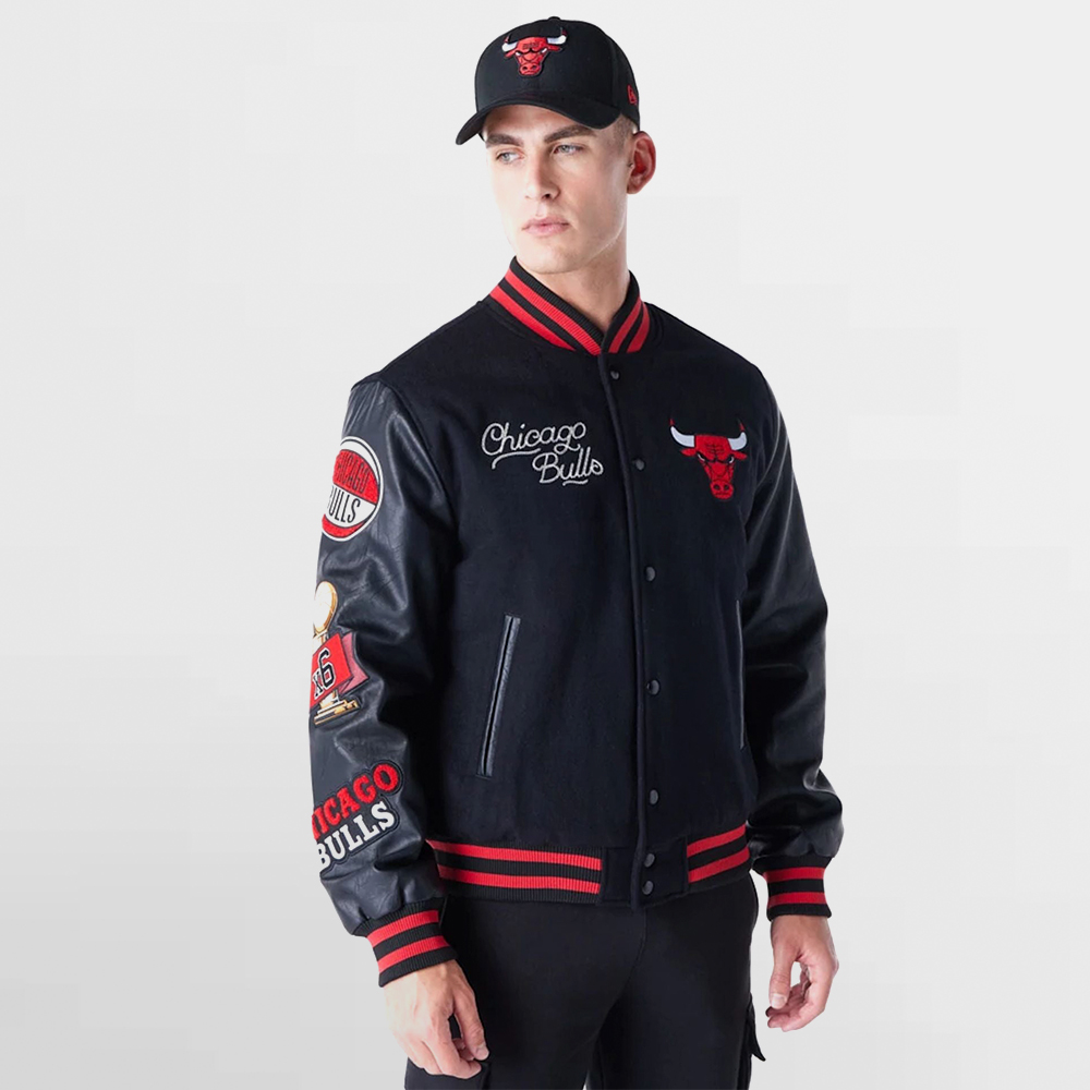 NEW ERA CHAQUETA NBA PATCH VARSITY JCKT BULLS - 60565000