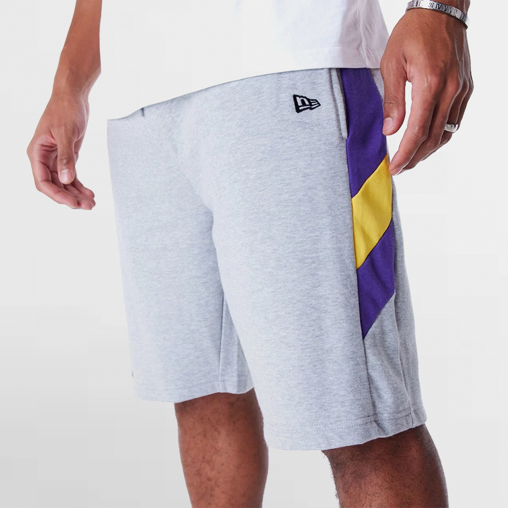 NEW ERA PANT. CORTO NBA PANEL OS SHORT ( LAKERS ) - 60564810