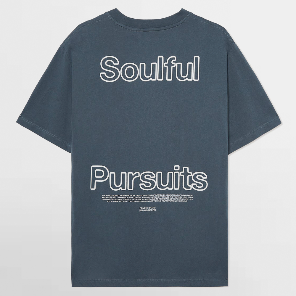 POMPEII  CAMISETA SOULFUL PURSUITS MINERAL TEE - H-04-001-20-7006