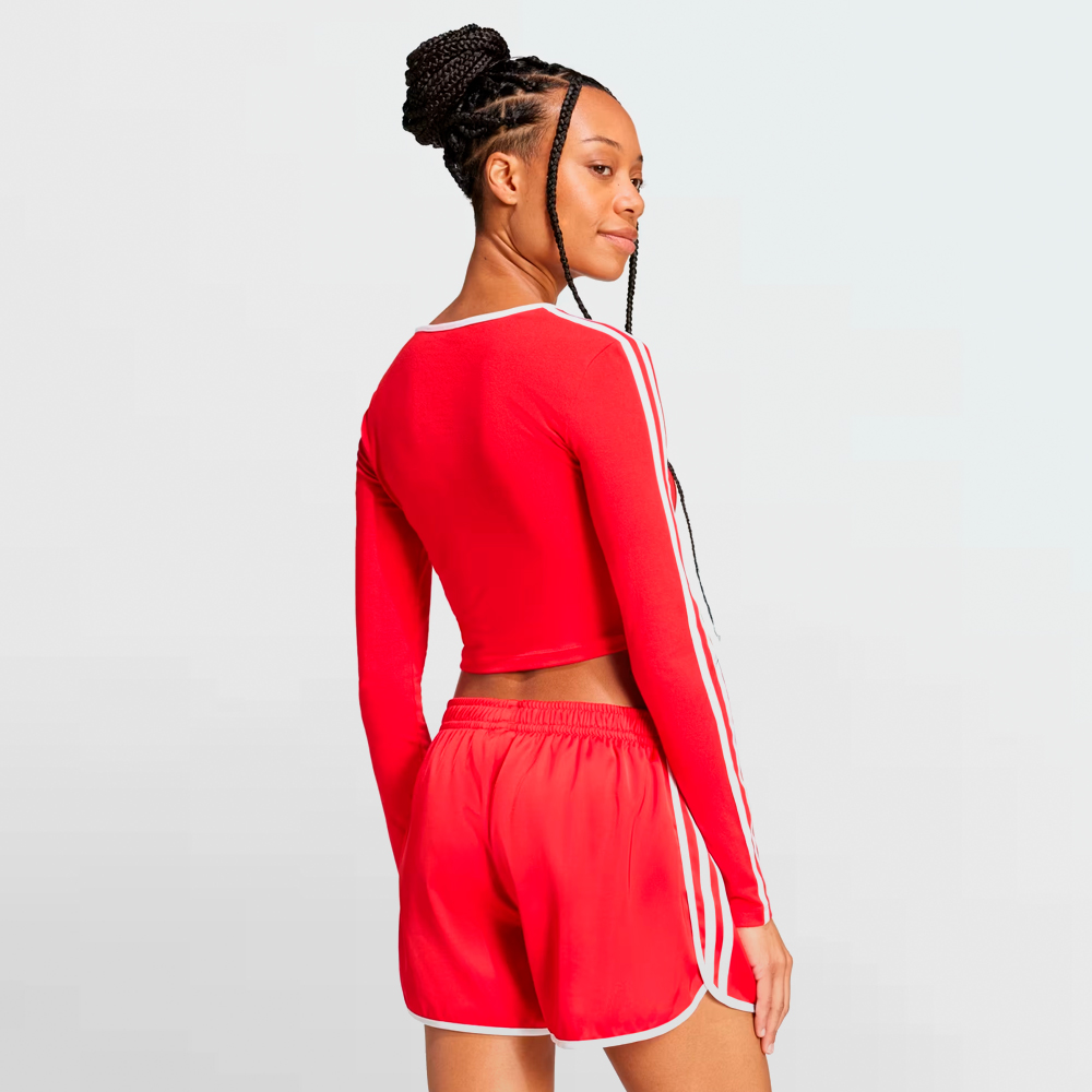 ADIDAS CAMISETA 3/4 W. 3S LS CROP - JD4626