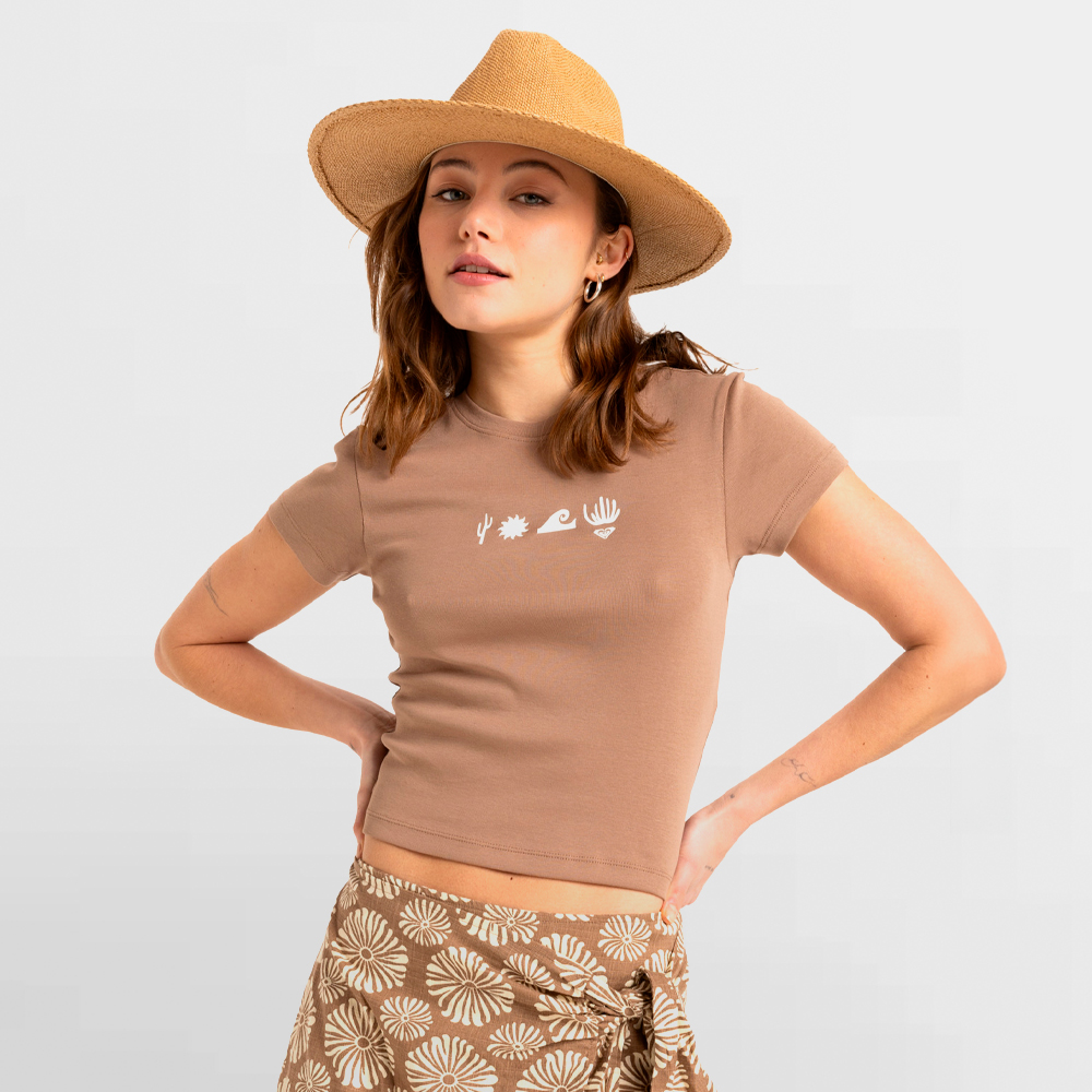 ROXY CAMISETA W. BEACH LOVE - ERJZT05898 CZU0
