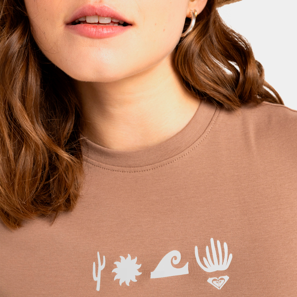 ROXY CAMISETA W. BEACH LOVE - ERJZT05898 CZU0