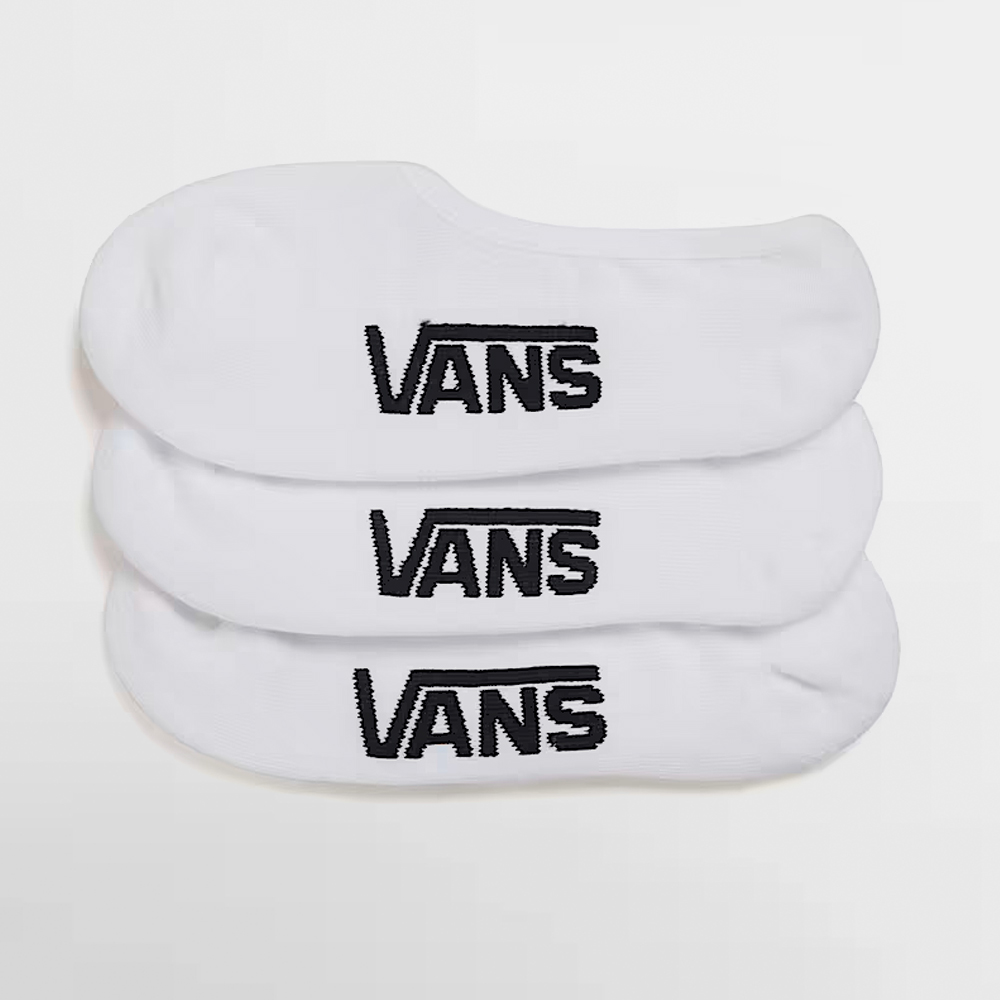 VANS CALCETIN PACK 3 CLASSIC NO SHOW ROX - VN000F10WHT