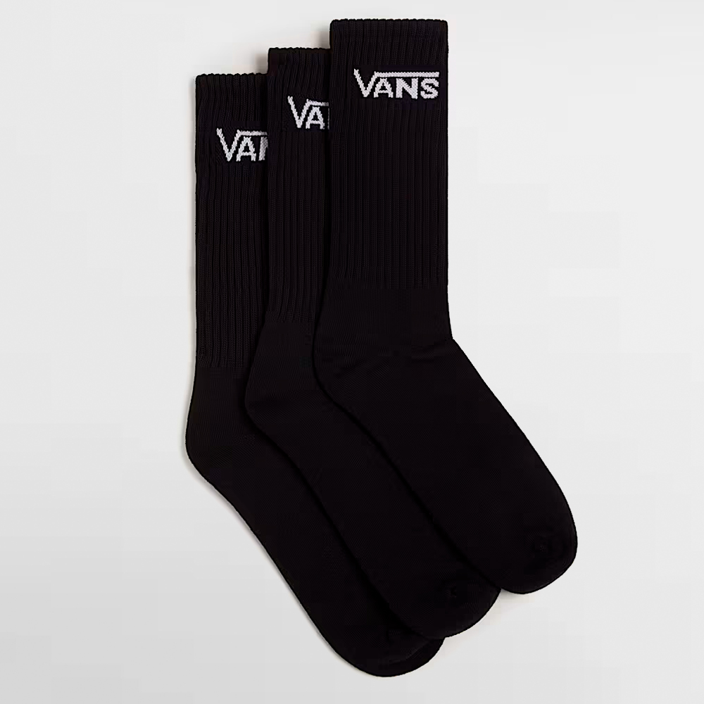 VANS CALCETIN PACK 3 CLASSIC CREW ROX - VN000F0XBLK