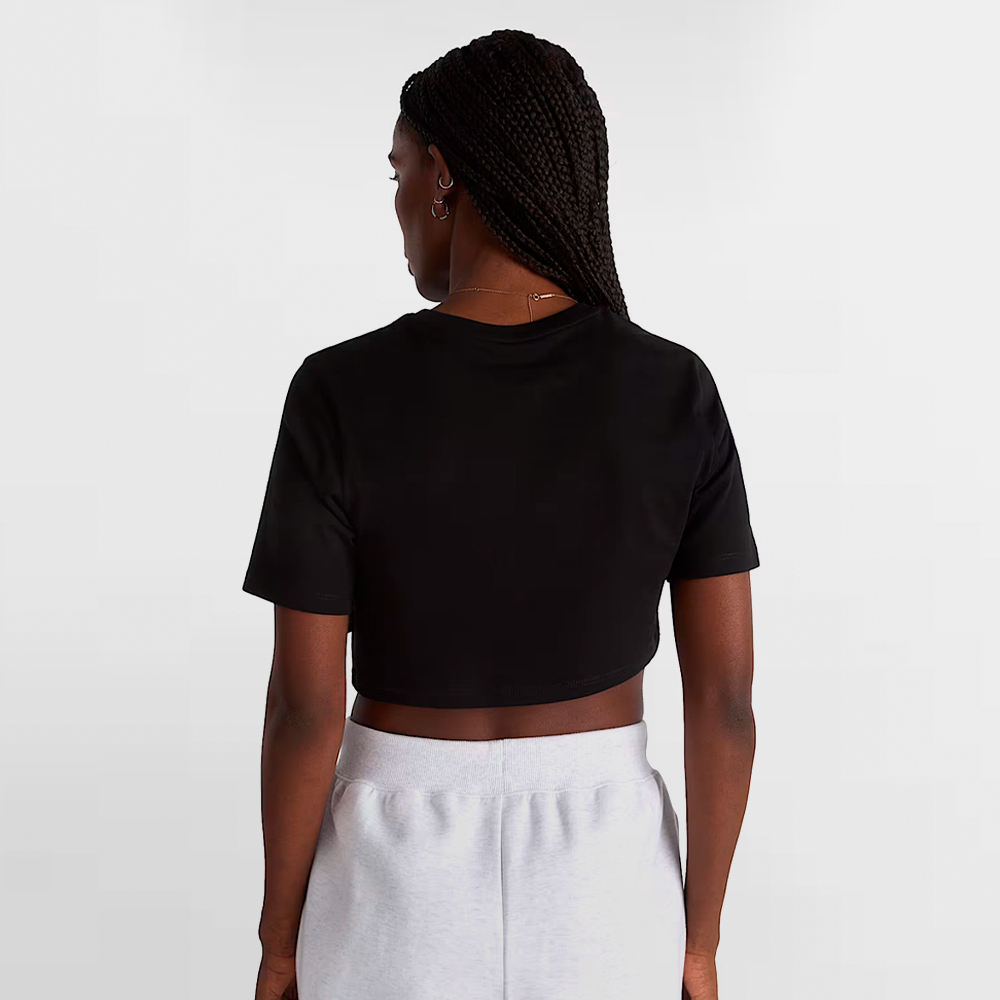VANS CAMISETA W. FLYING V CREW CROP II - VN000GFFBLK