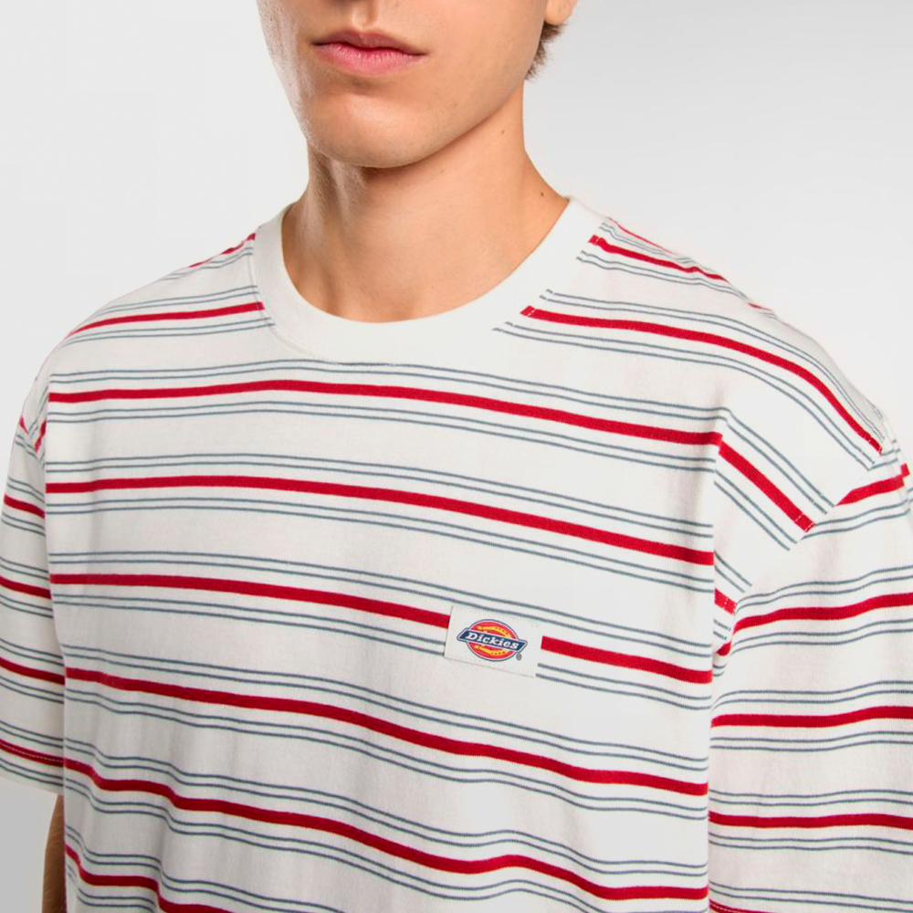 DICKIES CAMISETA LEWISTOWN STRIPE SS TEE - DK0A4Z8SC48