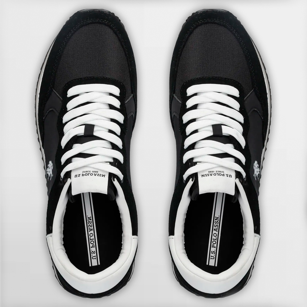 US POLO ASSN CALZADO CLEEF006M BLK-WHI01 - CLEEF006M/SNS1