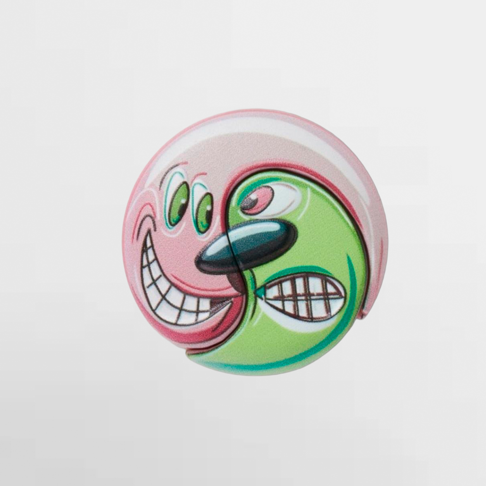 CROCS PIN KENNY SCHARF PINK FACE - 10012722