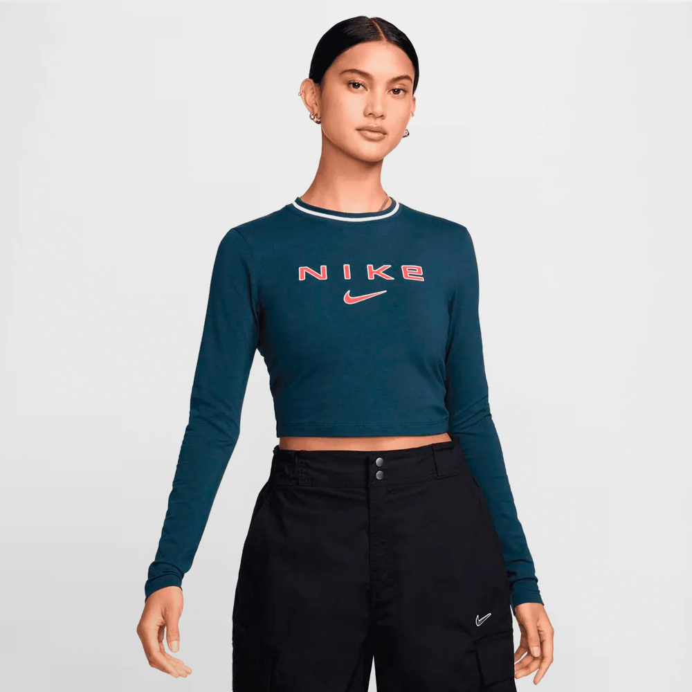 NIKE CAMISETA M/L W. NSW CHILL KNIT - FZ2858 478