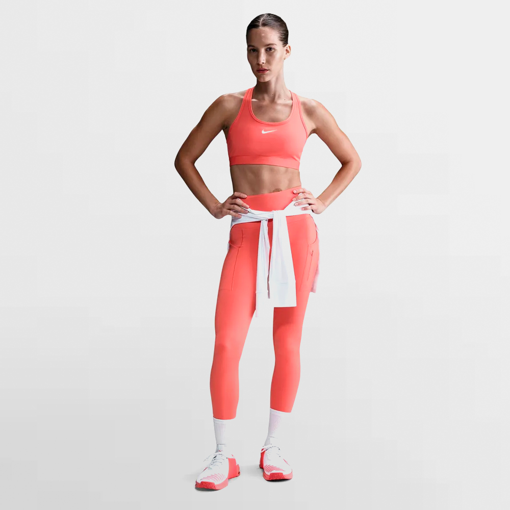 NIKE TOP W. SWOOSH MEDIUM SUPPORT - DX6821 814