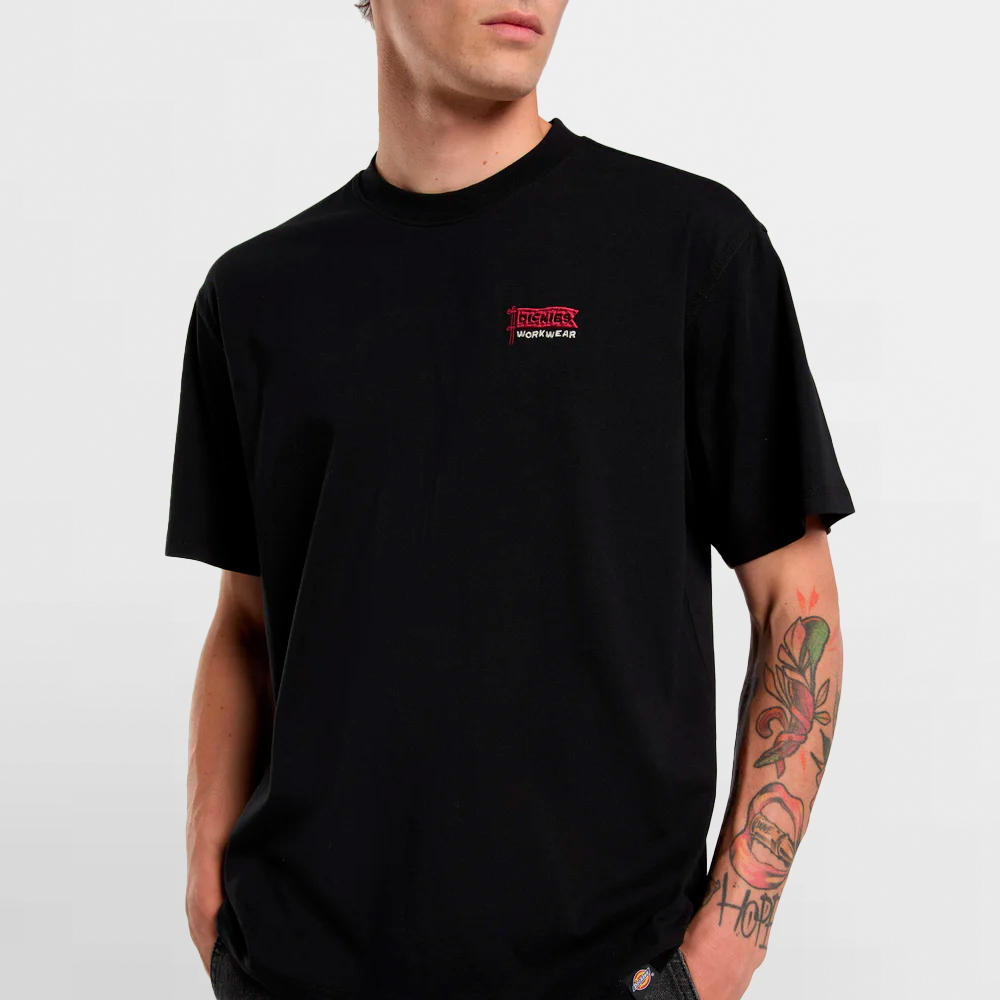 DICKIES CAMISETA FLAG TEE SS - DK0A87QDBLK