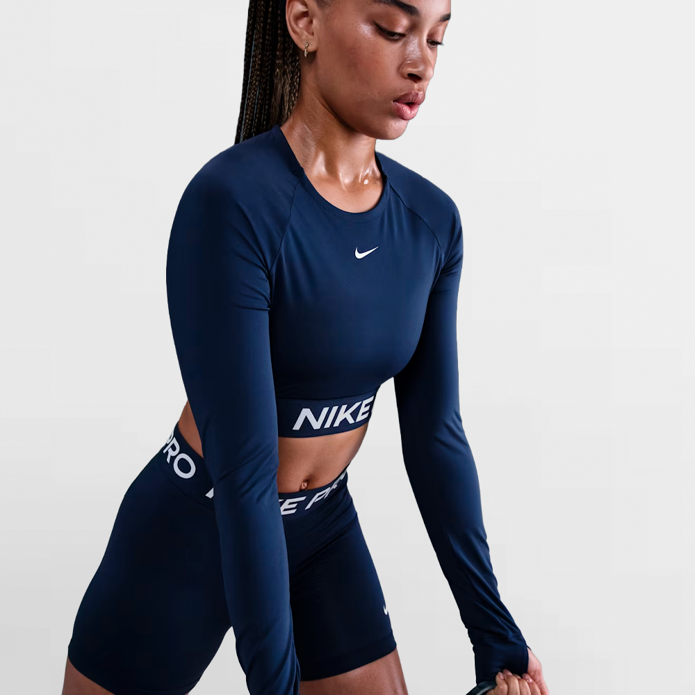 NIKE CAMISETA M/L W. PRO 365 CROP - FV5484 410
