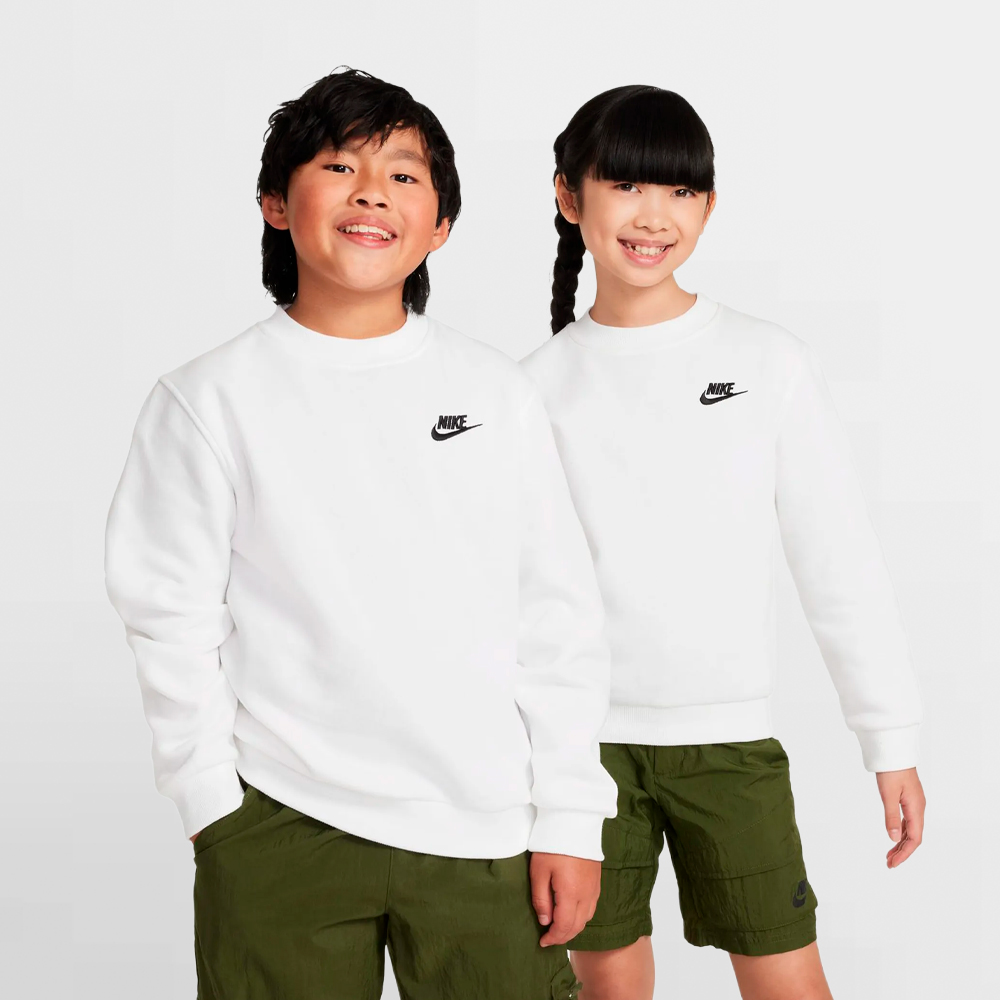 NIKE SUDADERA K. NSW CLUB FLEEC - FD3006 100