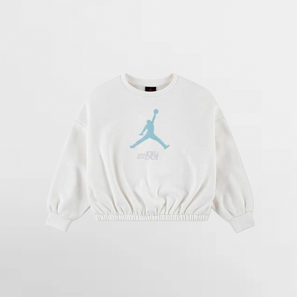 NIKE SUDADERA G. JUMPMAN CLUB PLEATED FLC CREW - 45F410 782