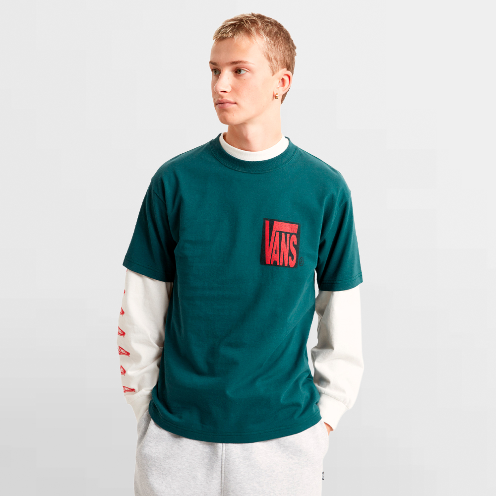 VANS CAMISETA STRETCH STACK CRACKLE TEE - VN000SWEFRJ