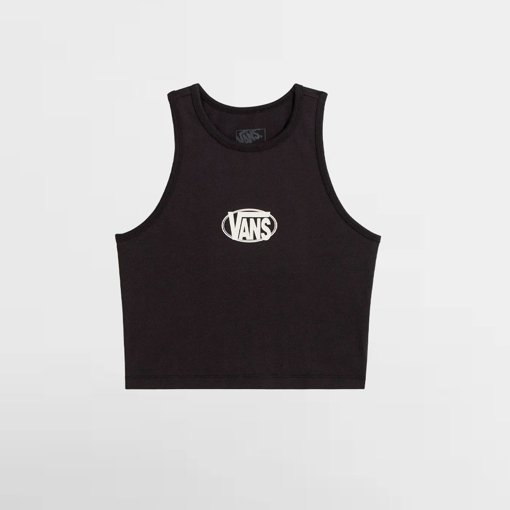 VANS CAMISILLA W. OVAL LOGO TANK - VN000XDPBLK