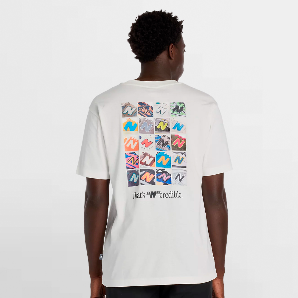 NEW BALANCE CAMISETA COLLAGE - MT6161TQ SST