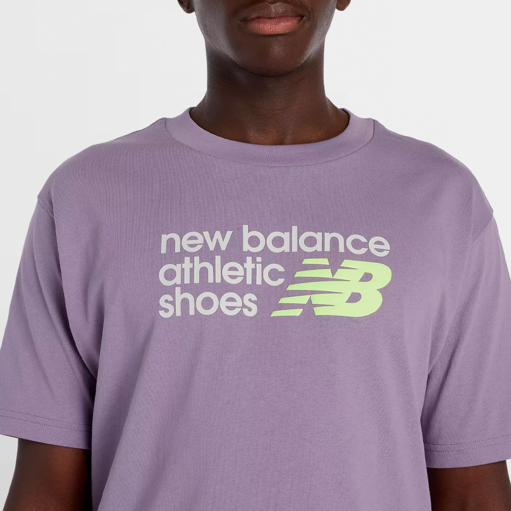 NEW BALANCE CAMISETA ATHLETICS PREMIUM RELAXED CHEST LOG - MT51900 AA5