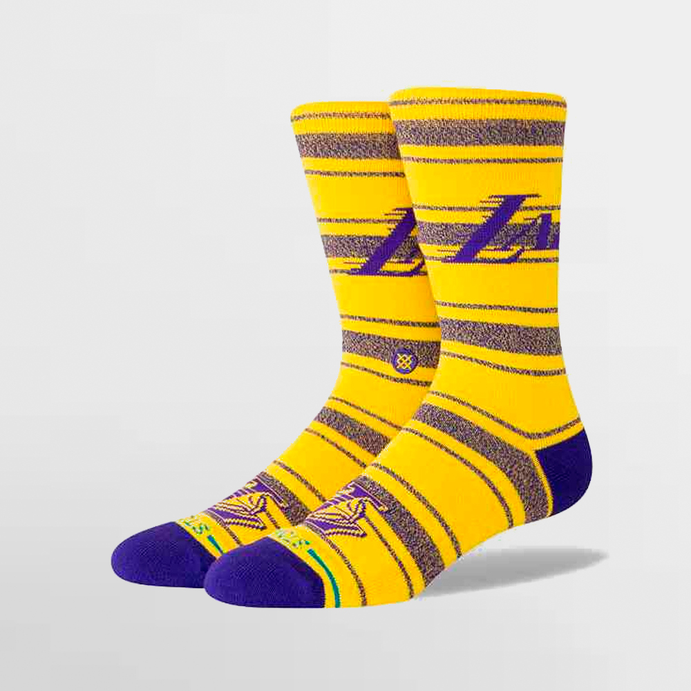 STANCE CALCETIN LAKERS HOMESICK CREW - A556D25LHC
