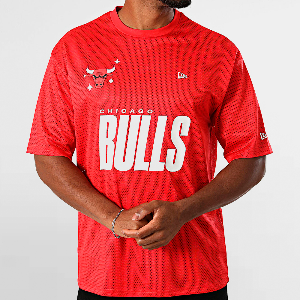 NEW ERA CAMISETA NBA GRAPHIC MESH TEE ( BULLS ) - 60771592