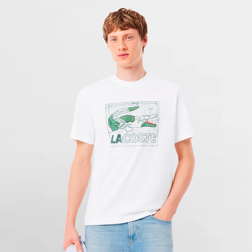 LACOSTE CAMISETA TEE-SHIRT&TURTLE - TH1446 001
