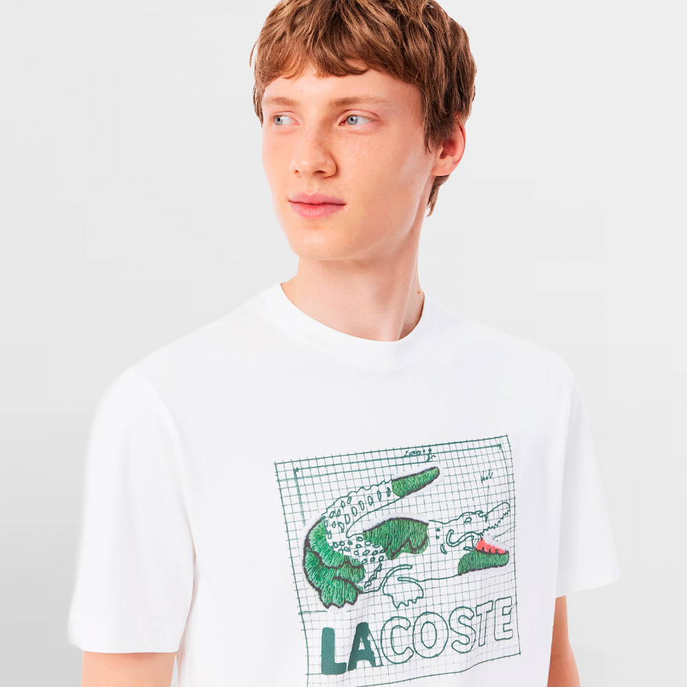 LACOSTE CAMISETA TEE-SHIRT&TURTLE - TH1446 001