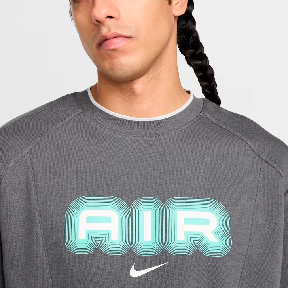 NIKE SUDADERA NSW AIR CREW FLC - HM0177 068