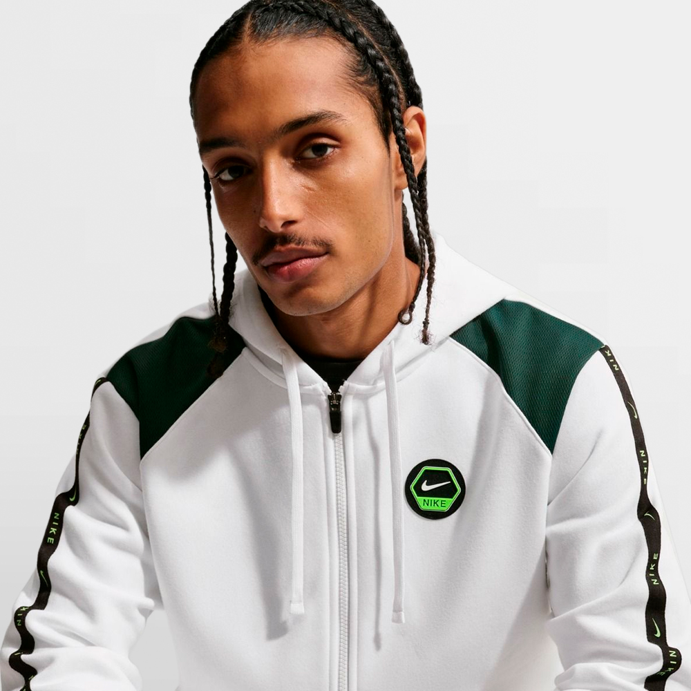 NIKE CANGURO FZ NSW CS HOODY FLC BB - IH4285 100