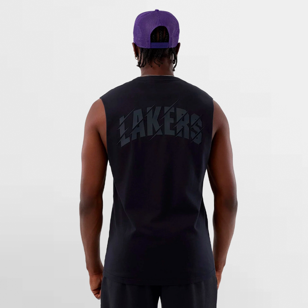 NEW ERA CAMISILLA CORE PLUS HD SLVLSS TEE ( LAKERS ) - 60856174