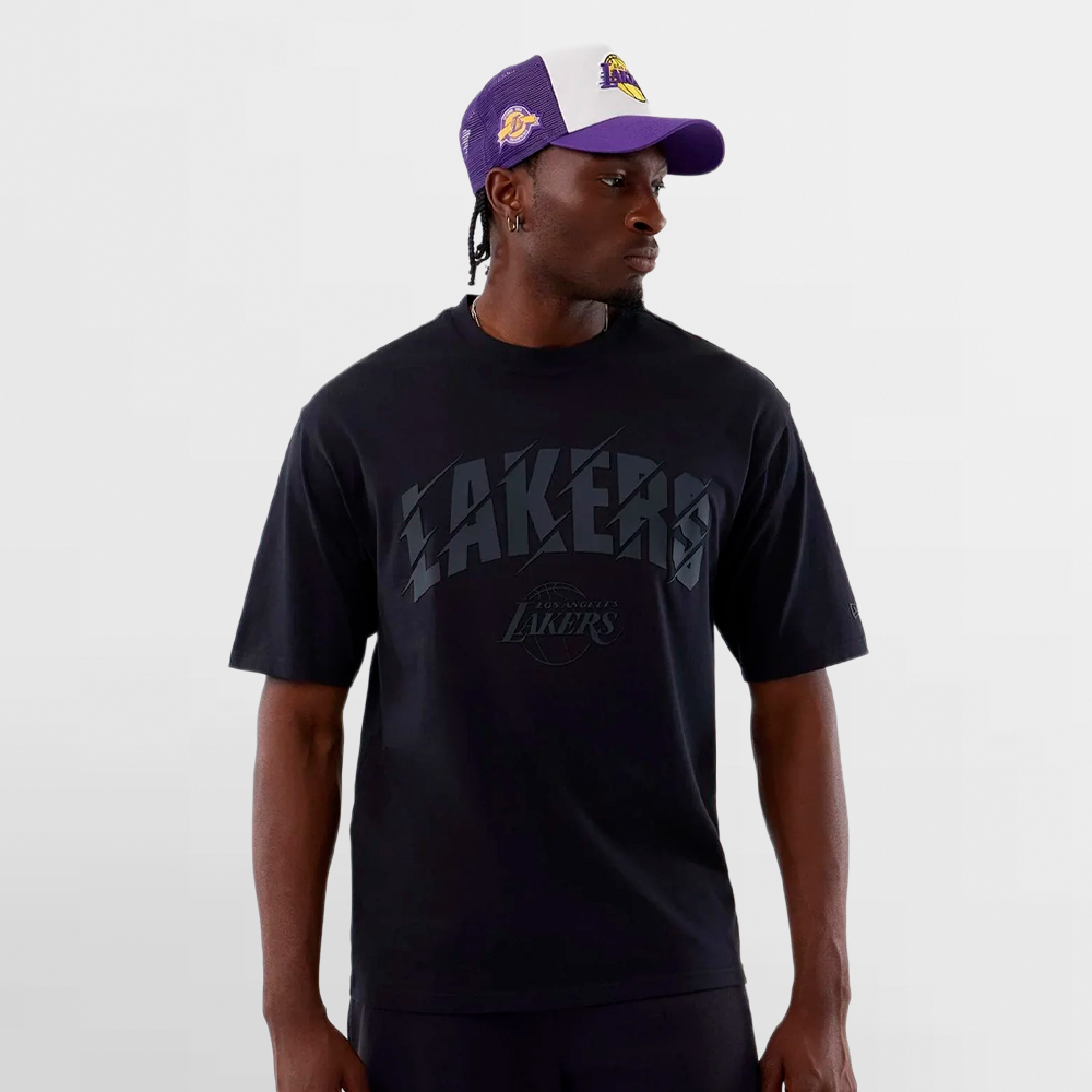 NEW ERA CAMISETA CORE PLUS HD OS TEE ( LAKERS ) - 60856186
