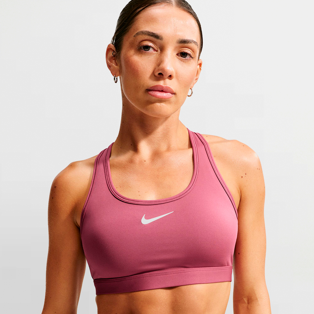 NIKE TOP W. SWOOSH MEDIUM SUPPORT - DX6821 654