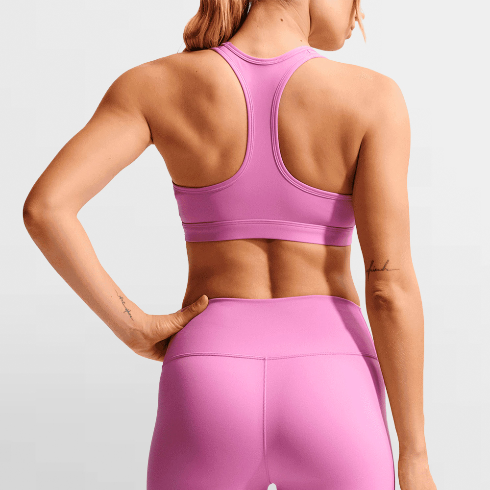 NIKE TOP W. SWOOSH MEDIUM SUPPORT - DX6821 503