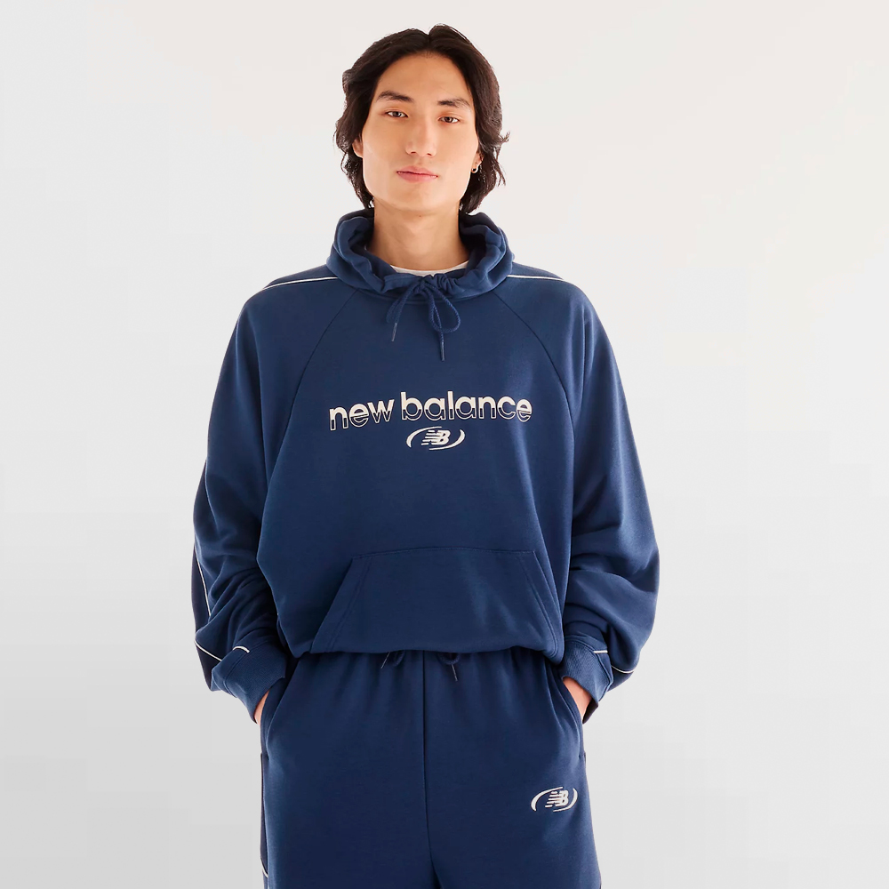 NEW BALANCE CANGURO FRENCH TERRY HOOD - MT62W318 NNY