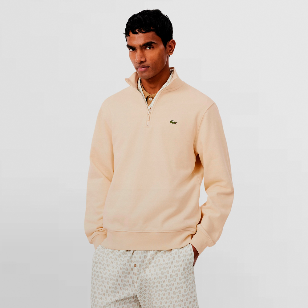LACOSTE CHAQUETA HIGH NECK ZP FLEECE - SH9774 056