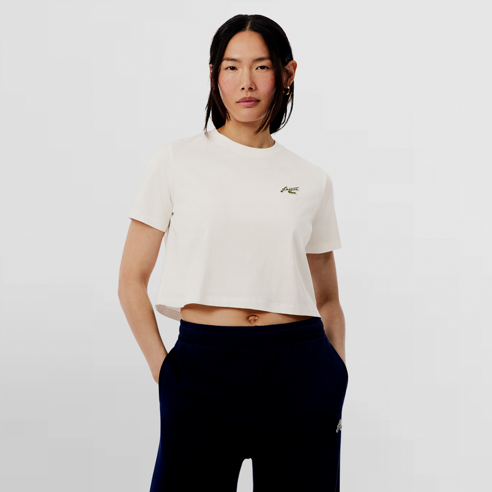 LACOSTE CAMISETA W. BADGE ACCENT - TF0224 70V
