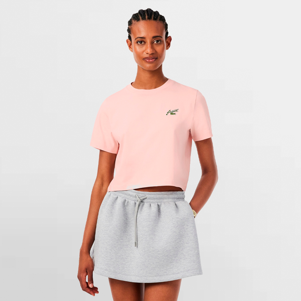 LACOSTE CAMISETA W. BADGE ACCENT - TF0224 ADY