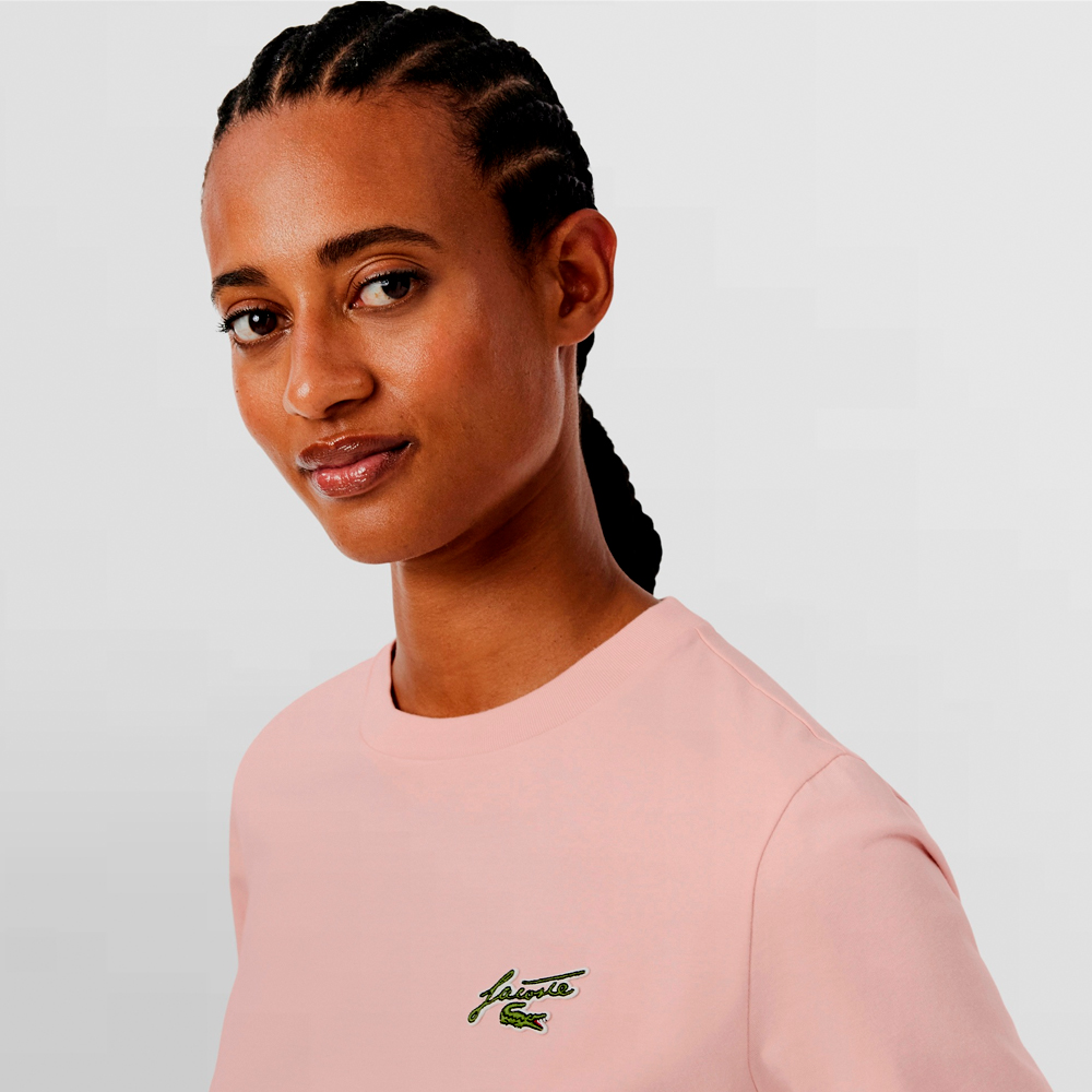 LACOSTE CAMISETA W. BADGE ACCENT - TF0224 ADY