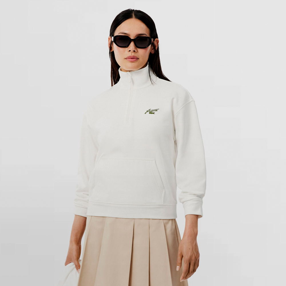 LACOSTE CANGURO FZ W. BADGE ACCENT HOOD FZ - SF8504 70V