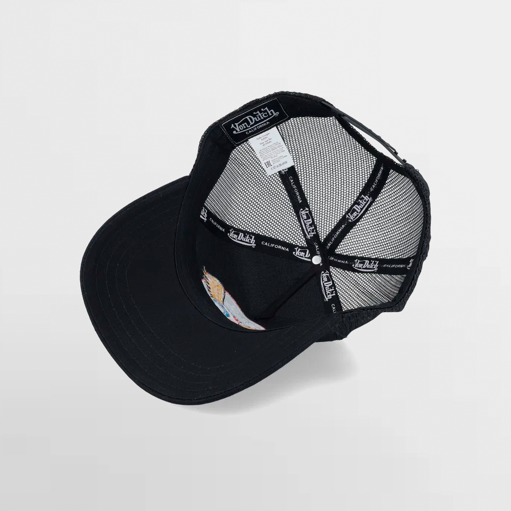 VON DUTCH GORRA RAG/BLK - VD/0/CAS1/RAG/BLK